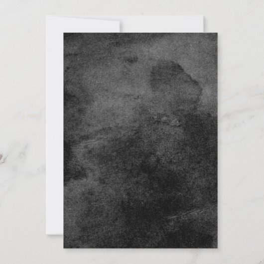 Invitation Thème de légende blanche de neige d'Halloween effr (Dos)