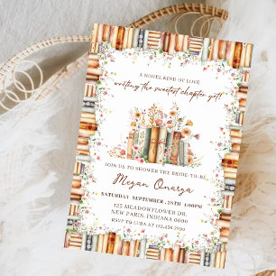 Invitation Thème de livre pour une nouvelle sorte d'amour pou