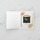 Invitation Thème de mariage d'automne (Intérieur)