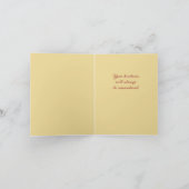 Invitation Thème de mariage de chat Merci (Intérieur)