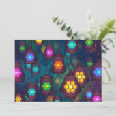 Invitation Thème de partie de lanternes de mille et une nuits (Debout devant)