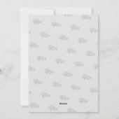 Invitation Thème de pêche Fête d'anniversaire masculin adulte (Dos)