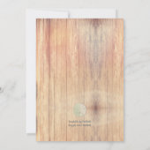 Invitation Thème de pêche Son anniversaire (Dos)