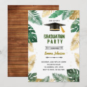 Invitation thème de remise de diplômes d'été (Devant / Derrière)