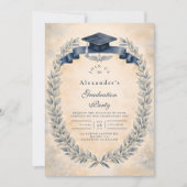 Invitation Thème de remise des diplômes de l'armée de l'air (Devant)