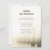 Invitation Thème de retrait de la voile (Devant)