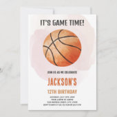 Invitation Thème de sport artistique pour enfants (Devant)