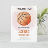 Invitation Thème de sport artistique pour enfants (Debout devant)