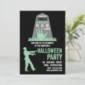 Invitation Thème d'escape room pour l'apocalypse des zombies (Debout devant)