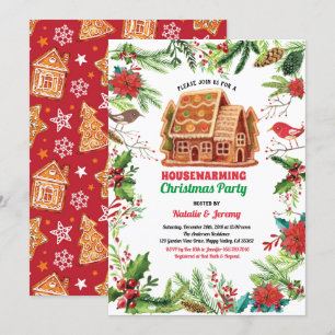 Invitation Thème d'hiver de Noël