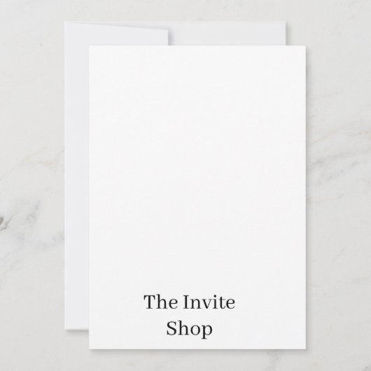 Invitation Thème d'invitation d'anniversaire de Marsha & Bear (Dos)