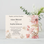 Invitation Thème Église Traditionnelle (Debout devant)