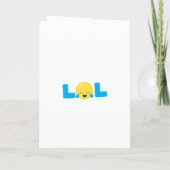 Invitation Thème Emoji Fête d'anniversaire virtuelle (Dos)