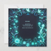 Invitation Thème Fairy Fairy Party - Fairytale After Dark (Dos)