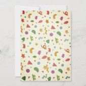 Invitation thème faune (Dos)