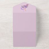 Invitation Thème Fée Magique Tout En Un (Dehors)