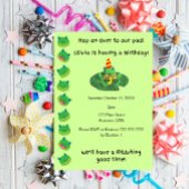 Invitation Thème grenouille