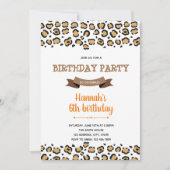 Invitation thème guépar (Devant)