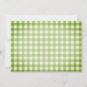 Invitation Thème Jardin Cultivé Localement (Dos)