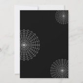 Invitation Thème Maison hantée, Salle d'évasion, Anniversaire (Dos)