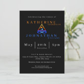 Invitation Thème Mariage Twin Flame (Debout devant)