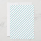 Invitation Thème musical pour Baby Shower (Dos)