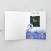 Invitation Thème Nautical Beach Wedding (Intérieur)