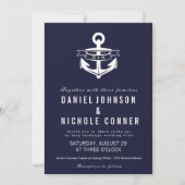 Invitation Thème nautique | MARIAGE (Devant)