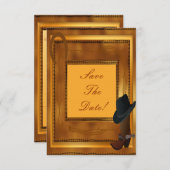 Invitation Thème occidental (Devant / Derrière)