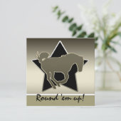 Invitation Thème occidental, Série d'invitations autour d'eux (Debout devant)