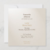 Invitation Thème| Ouverture de la session d'ouverture de la p (Dos)