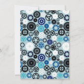 Invitation thème robot mignon (Dos)