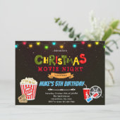 Invitation thème soirée cinéma de Noël (Debout devant)