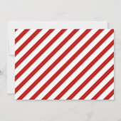 Invitation thème soirée de film de Noël (Dos)