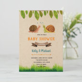 Invitation thème soirée escargot (Debout devant)