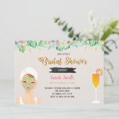 Invitation thème soirée masque et mimosas (Debout devant)