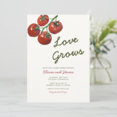 Invitation Thème Tomato Party Couple Douche (Debout devant)