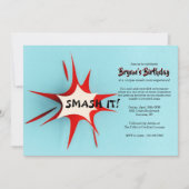 Invitation Thérapie Informatique Smash (Devant)