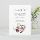 Invitation Thés Fleuris Profonds Avant Les Je Le Veux (Debout devant)