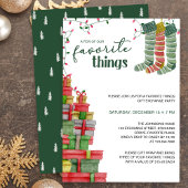 Invitation Things favoris Stockings et présents Fêtes