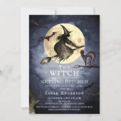 Invitation This Witch is getting Hitched Bridal Shower (Devant)