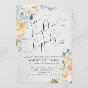 Invitation THISTTET & ROSE  Heureusement après la répétition