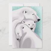 Invitation Three Bears Winter Wonderland - Joyeux Noël (Devant)