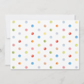 Invitation Three Ring Circus 3rd Birthday Carnival Photo (Dos)