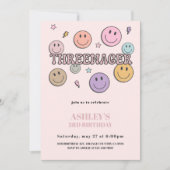 Invitation Threenager Birthday Invitation, 3rd Birthday (Devant)