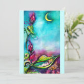 INVITATION THUMBELINA, BABY SHOWER (Debout devant)