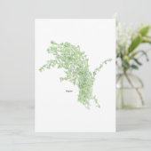 Invitation Thyme Drawing (Debout devant)