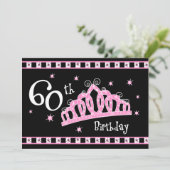 Invitation Tiara 60e anniversaire (Debout devant)
