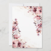 Invitation Tiara Blush Roses Roses Roses Diamonds Robe Quince (Dos)