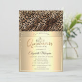 Invitation Tiara d'or, Empreinte de léopard de diamants Quinc (Debout devant)